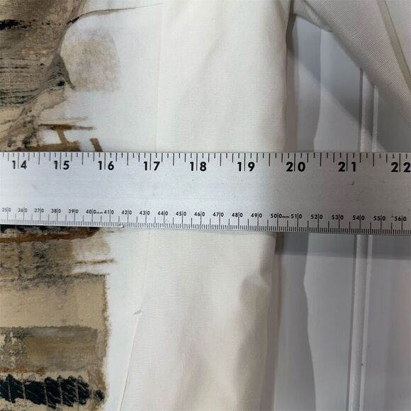 Akris Punto Bergdorf Goodman Blazer 14 Abstract Print Jacket Luxury Cotton Art - Picture 4 of 9